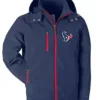 NFL Houston Texans Blue Zip Jacket