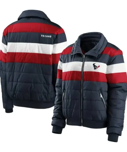 NFL Houston Texans Zip Puffer Jacket