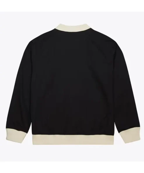 NFL San Francisco 49ers Black Cotton Twill Jacket Back