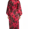 No Good Deed 2024 Linda Cardellini Floral Robe Back
