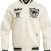 Oakland Raiders Retro Classic Letterman Varsity Jacket