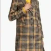 Orphan Black Echoes 2023 Delphine Cormier Plaid Coat For Sale