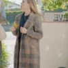 Our Christmas House Jodie Grant Plaid Coat For Sale