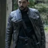 Phoenix Raei The Night Agent Leather Jacket For Men