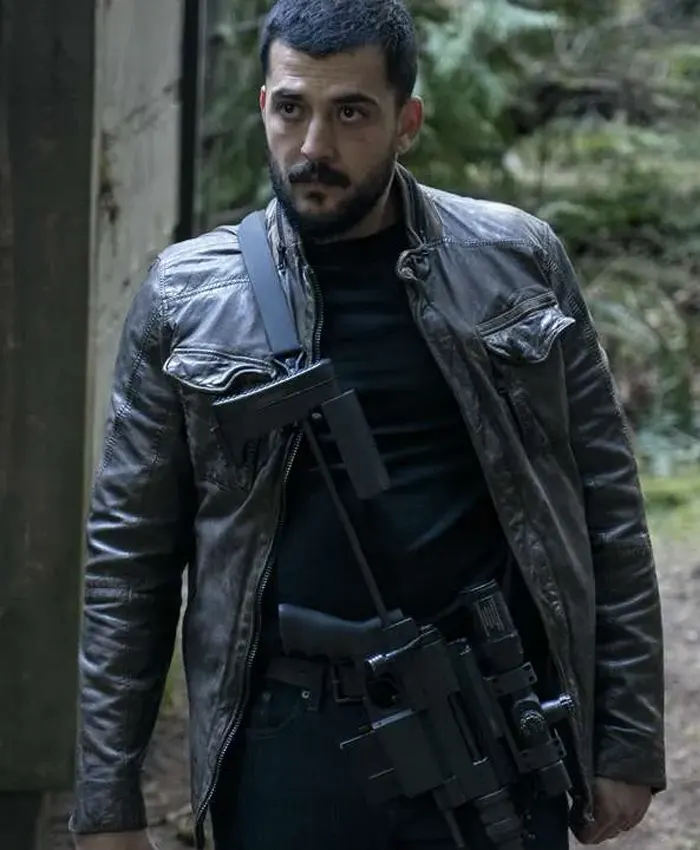 Phoenix Raei The Night Agent Leather Jacket For Men