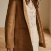 Playing Nice 2025 Niamh Algar Camel Coat