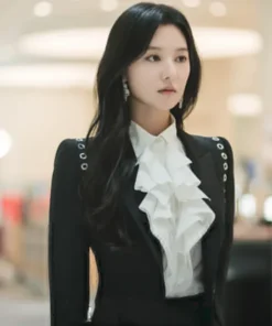 Queen of Tears 2024 Kim Ji-won Black Blazer