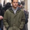 Rami Malek The Amateur Green Hooded Jacket For Sale