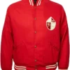 San Francisco 49ers 1957 Red Wool Varsity Jacket