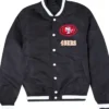 San Francisco 49ers Black Varsity Jacket