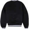 San Francisco 49ers Black Varsity Jacket Back