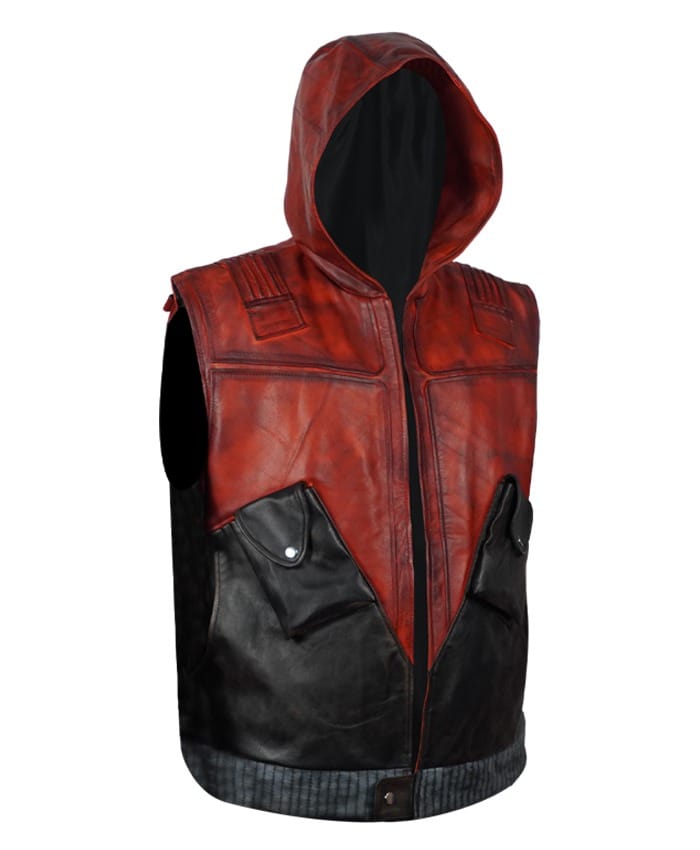 Shop Now Red Hood Vest