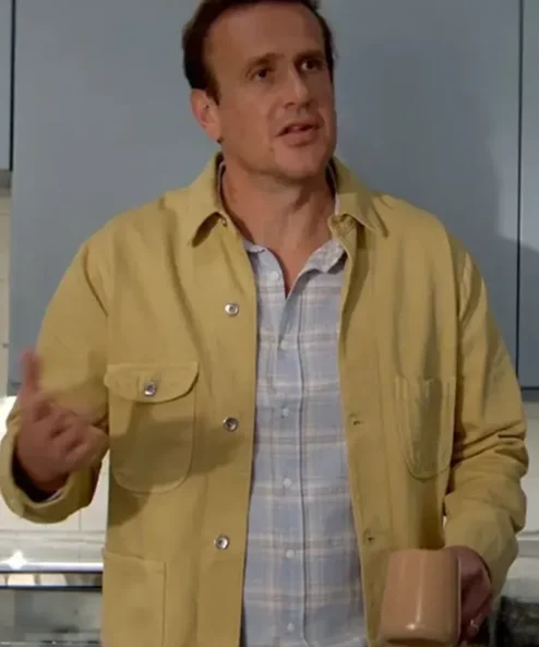 Shrinking Jason Segel Yellow Cotton Jacket