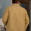 Shrinking Jason Segel Yellow Cotton Jacket Back