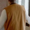 Shrinking S02 Luke Tennie Brown Vest Back