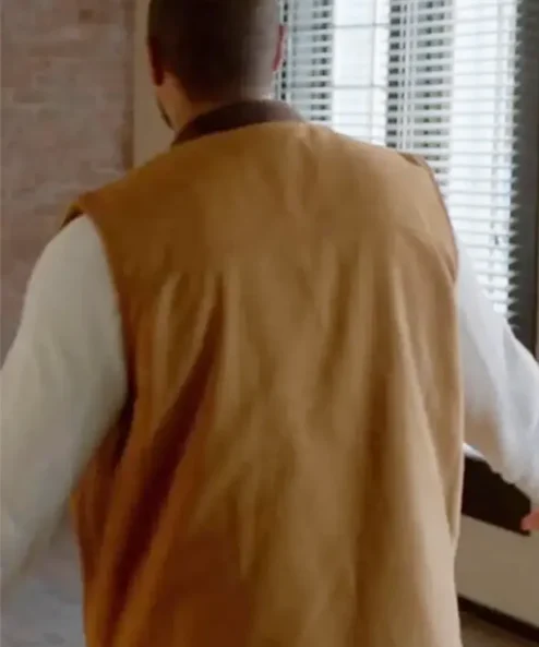 Shrinking S02 Luke Tennie Brown Vest Back