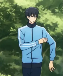 Solo Leveling 2024 Sung Jin Woo Blue Track Jacket