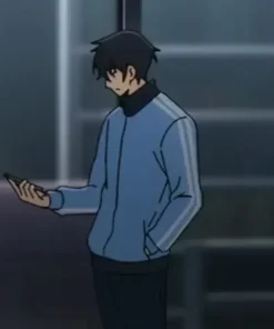 Solo Leveling 2024 Sung Jin Woo Blue Track Jacket For Sale