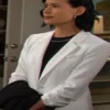 Sophia choi Days Of Our Live White Blazer