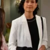 Sophia choi Days Of Our Live White Blazer For Sale