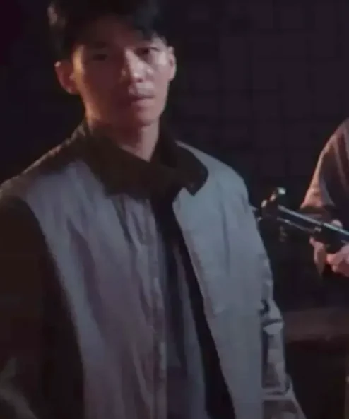 Squid Game S02 Hwang Jun-ho Grey Jacket