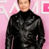 Squid Game S02 Lee Byung-hun Black Leather Jacket For Men