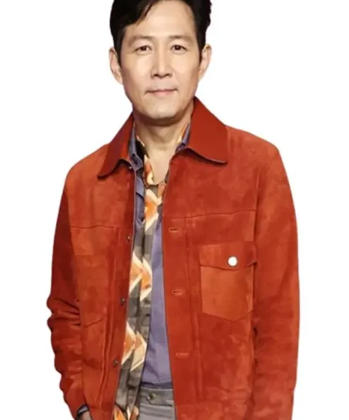 Squid Game S02 Seong Gi-hun Brown Suede Jacket