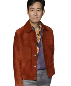 Squid Game S02 Seong Gi-hun Brown Suede Jacket For Sale
