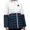 Stan NFL Dallas Cowboys Hooded Puffer Jacket