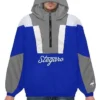 Stegaro Blue And Grey Hooded Jacket