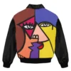 Stegaro Cubism Vintage Bomber Jacket For Men And Women