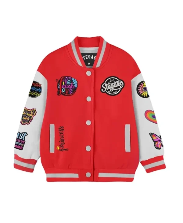 Stegaro Girls Dream Letterman Varsity Jacket