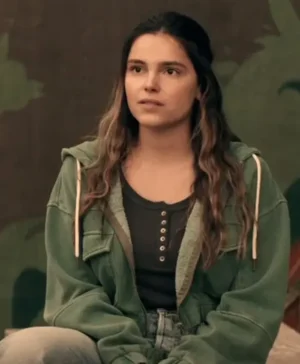 Superman and Lois S02 Sarah Cushing Green Hooded Jacket