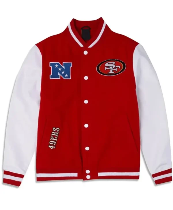 Team San Francisco 49ers 3rd Down Varsity Jacket