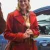 The Friend 2024 Naomi Watts Red Coat