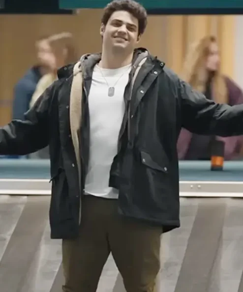 The Recruit Owen Hendricks Black Hooded Jacket