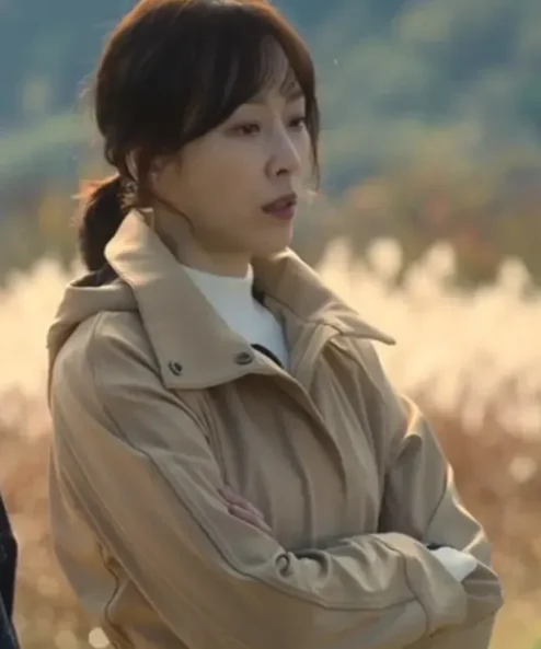 The Trunk No In-ji Beige Hooded Coat