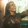 This Is Me Now 2024 Jennifer Lopez Brown Trench Coat