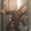 This Is Me…Now 2024 Jennifer Lopez Brown Trench Coat For Sale