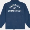 Uconn Huskies 1970’s Logo Coaches Navy Jacket Back