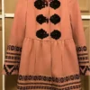 Ugly Betty S04 America Ferrara Embroidered Pink Coat