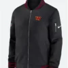 Washington Commanders Coach Black Vintage Bomber Jacket