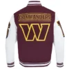 Washington Commanders Mashup Varsity Jacket