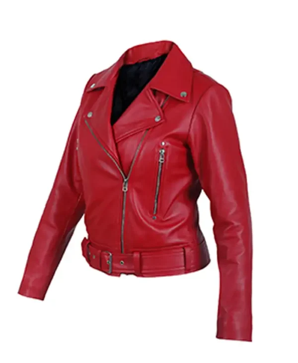 Women’s Lambskin Leather Negan Jacket