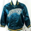 Wyatt Jacksonville Jaguars Teal Bomber Jacket
