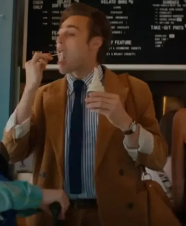 Young Werther 2024 Douglas Booth Brown Blazer