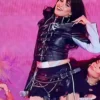 iHeartRadio Festival 2024 Camila Cabello Leather Black Jacket For Men And Women