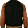 1955 Pittsburgh Steelers Black and Brown Jacket
