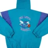 1990s Charlotte Hornets Starter Blue Jacket back