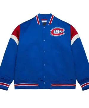 Aileen Montreal Canadiens Heavyweight Royal Varsity Jacket